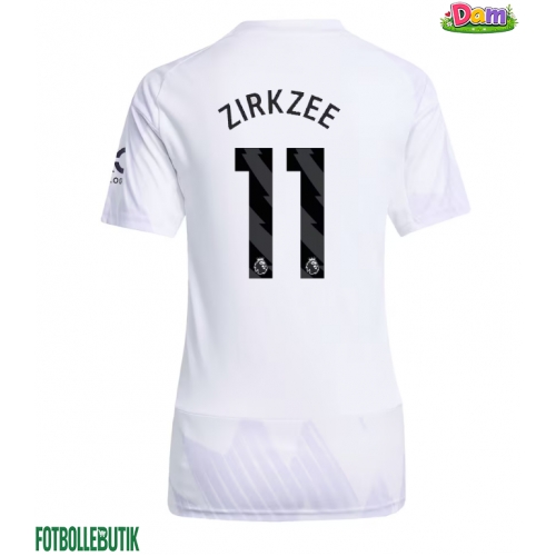 Manchester United Joshua Zirkzee #11 Bortatröja Kvinnor 2025-26 Kortärmad